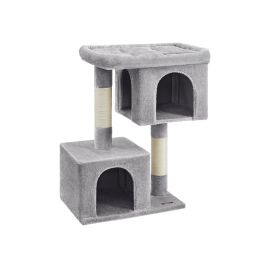 101 cm Cat Tower with 2 Cat Caves