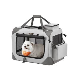 Pet Carrier - MARVA Soft-Sided Travel Carrier 60 x 42 x 42 cm - Smoke Grey