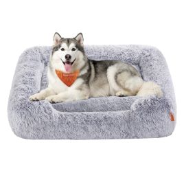 RETYVO Extra Large Dog Sofa Bed - Grey Ombré