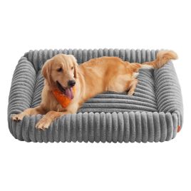 ROGUDA Extra Large Dog Sofa Bed with Soft Padding - Dove Grey