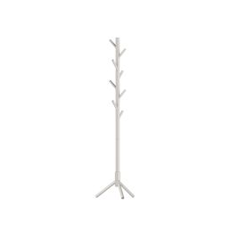Coat Stand - VIVRAE Solid Wood with 3 Height Options - Cappuccino Beige