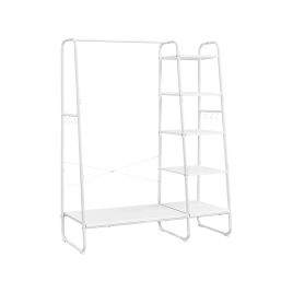 Clothes Rack - VIVRO Shoe Shelf Rack Matte White