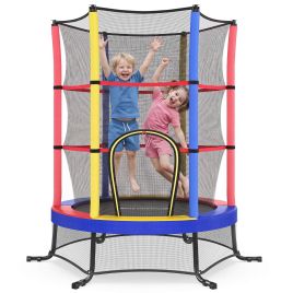 ARCORI 6 ft Kids Trampoline with Enclosure - Multicolour
