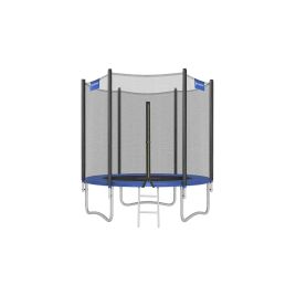 Trampoline - AVOVAS 6 ft Trampoline with Enclosure Net - Blue