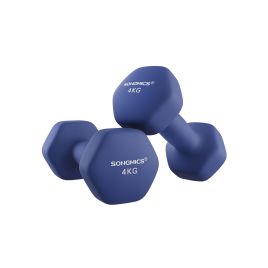 Set of 2 Dumbbells 2 x 4 kg Blue