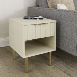 NIVARA Lamp Table Ivory