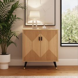 AURELIA Accent 2 Door Sideboard - Oak
