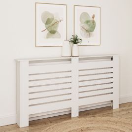 LYRA Radiator Cover Large White