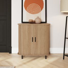 OMARION Compact 2 Door Sideboard - Oak