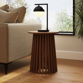 KIERAN Side Table - Walnut