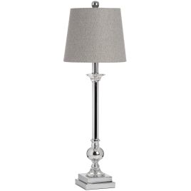 Milan Chrome Table Lamp - Silver