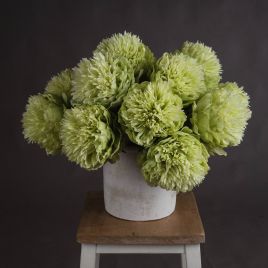 Green Peony - Large