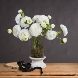 Ranunculus Spray - White