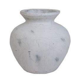 Lyka Antique White Vase