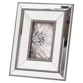 Tristan Mirror And Wood 4X6 Frame - Brown
