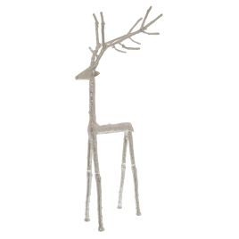 Silver Standing Stag  Ornament - Large
