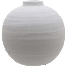 Tiber Ceramic Vase - Matt White