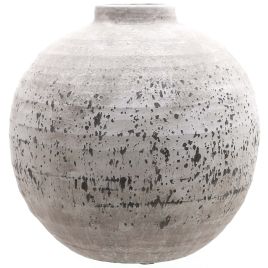 Tiber Stone Ceramic Vase - Large