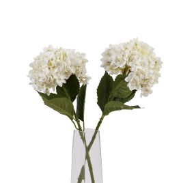 Hydrangea Stem - White