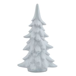 Medium Snowy Fir Tree - White