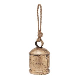 Antiq Gold Bell Bauble
