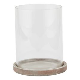 Owen Collection Brown Hurricane Lantern - Large