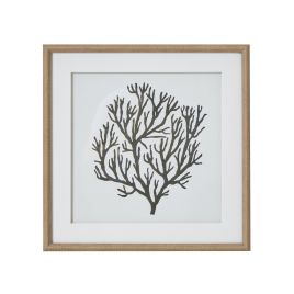 Atlo Coral Art In Beaded Frame