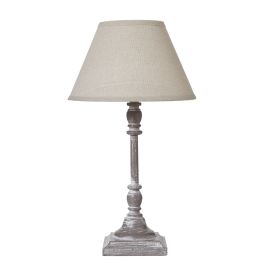 Anto Stem Table Lamp With Linen Shade