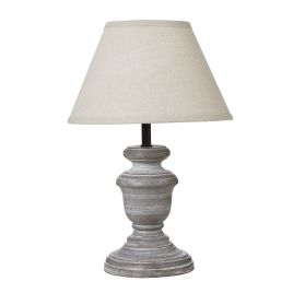 Bello Urn Table Lamp With Linen Shade