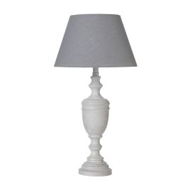 Lento Urn Table Lamp With Linen Shade