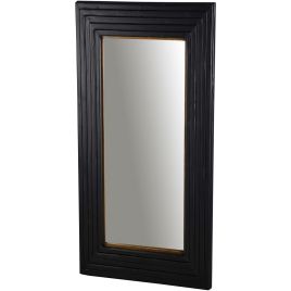 Lenno Black Wall Mirror
