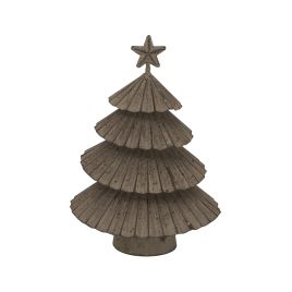 Rusto Metal Layered Tree With Star