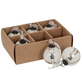 Coffee Ombro Baubles - Set of 6