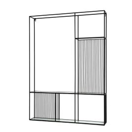 Axio Shelf Unit With Glass Shelves