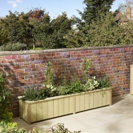 HAVENFORD Trough Garden Planter Natural - 200cm