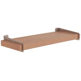 Livia 60cm Oak Effect Chunky Shelf with Slide On Brackets