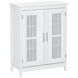 KANSAS Modern Bathroom Floor Cabinet White