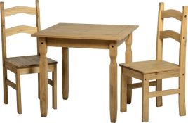 Rio Dining Set - Distressed Waxed Pine