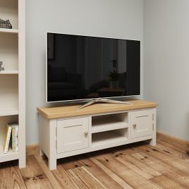 Ether Large TV Unit - Dove Grey