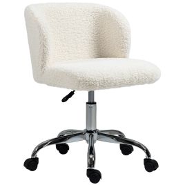 HERON Office Chair with Adjustable Height White