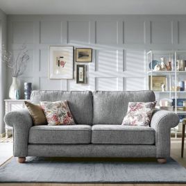Zazzles 3 Seater Sofa - Steel Grey