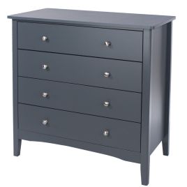 CASCAIS Blue Chest of Drawers - Medium-sized, 4 Drawers