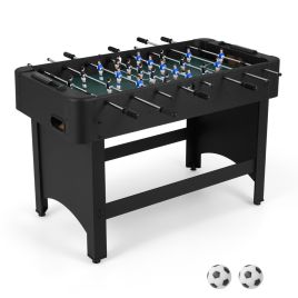 SORENTA 119cm Competition Full Size Soccer Game Table with 22 Players-Black