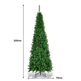 LED Pencil Christmas Tree - 7.5ft