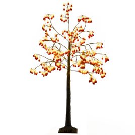 Christmas Decoration Tree with Bendable Branches & Red Balls - 150 cm