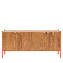 BEECHWOOD 4 Door Sideboard - Oak