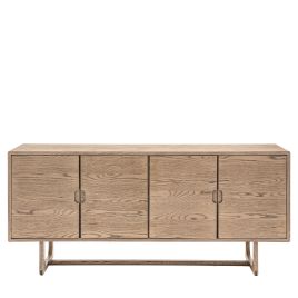 ARTISAN 4 Door Sideboard Dark Oak