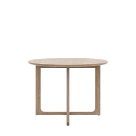 ARTISAN Round Dining Table - Dark Oak