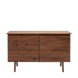 THORNWELL 2 Door Sideboard Walnut 1160x450x700mm