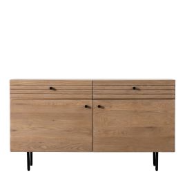 WAVERFORD 2 Drawer 2 Door Sideboard - Oak